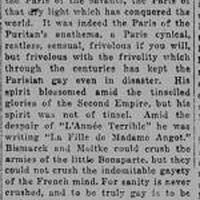 « La fille de Madame Angot » revived by Oscar Hammerstein and played at the New Theatre after the death of Charles Lecocq in New York, November 3rd, 1918